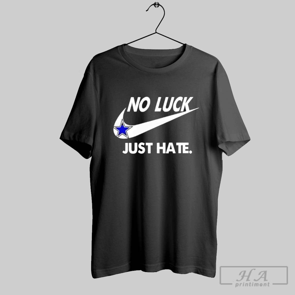 Pretty Dallas Cowboys No Luck Just Hate T-Shirts, Hoodie, Sweatshirt - T-Shirt, Sweatshirt, Hoodie