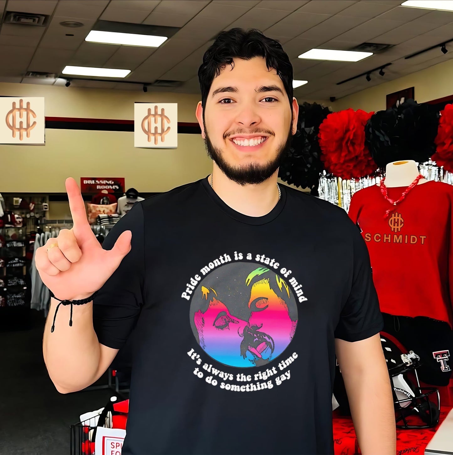 Pride Month Is a State of Mind Always the Right Time to Do Something Gay shirt Unisex T-shirt, Sweatshirt, Hoodie, Long Sleeve Tee - T-Shirt, Sweatshirt, Hoodie