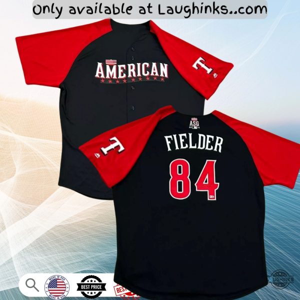 Prince Fielder Rangers 2015 All Star Game Baseball Jersey Full Printed Unisex T-shirt, Sweatshirt, Hoodie, Long Sleeve Tee - T-Shirt, Sweatshirt, Hoodie