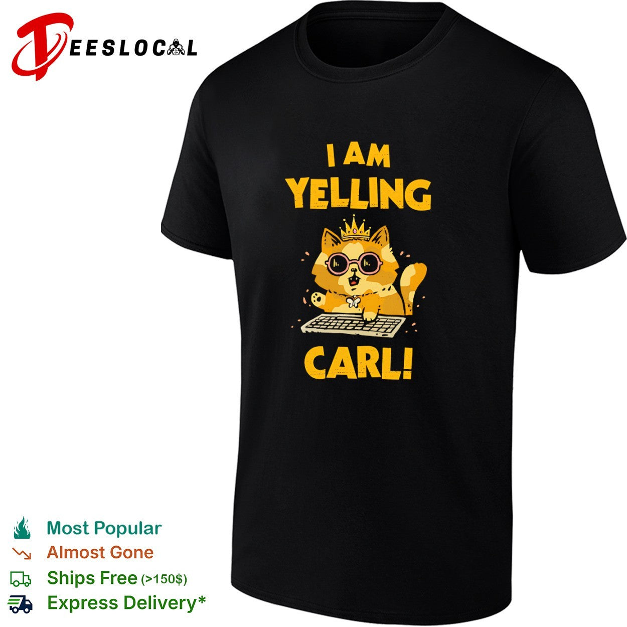 Princess Donut from Dungeon Crawler Carl I am yelling carl shirt Unisex T-shirt, Sweatshirt, Hoodie, Long Sleeve Tee - T-Shirt, Sweatshirt, Hoodie
