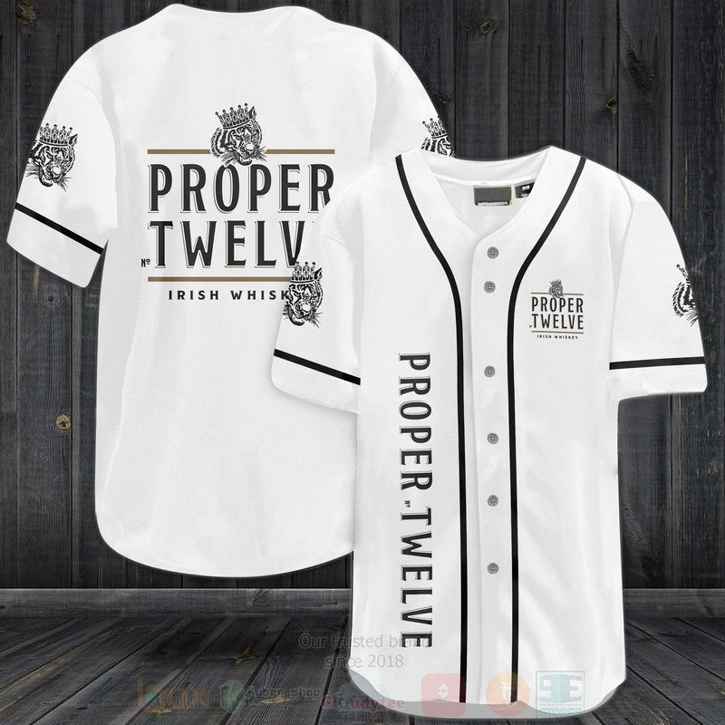 FASHION Proper No Twelve Baseball Jerseys Botton Shirt Unisex T-shirt, Sweatshirt, Hoodie, Long Sleeve Tee - T-Shirt, Sweatshirt, Hoodie