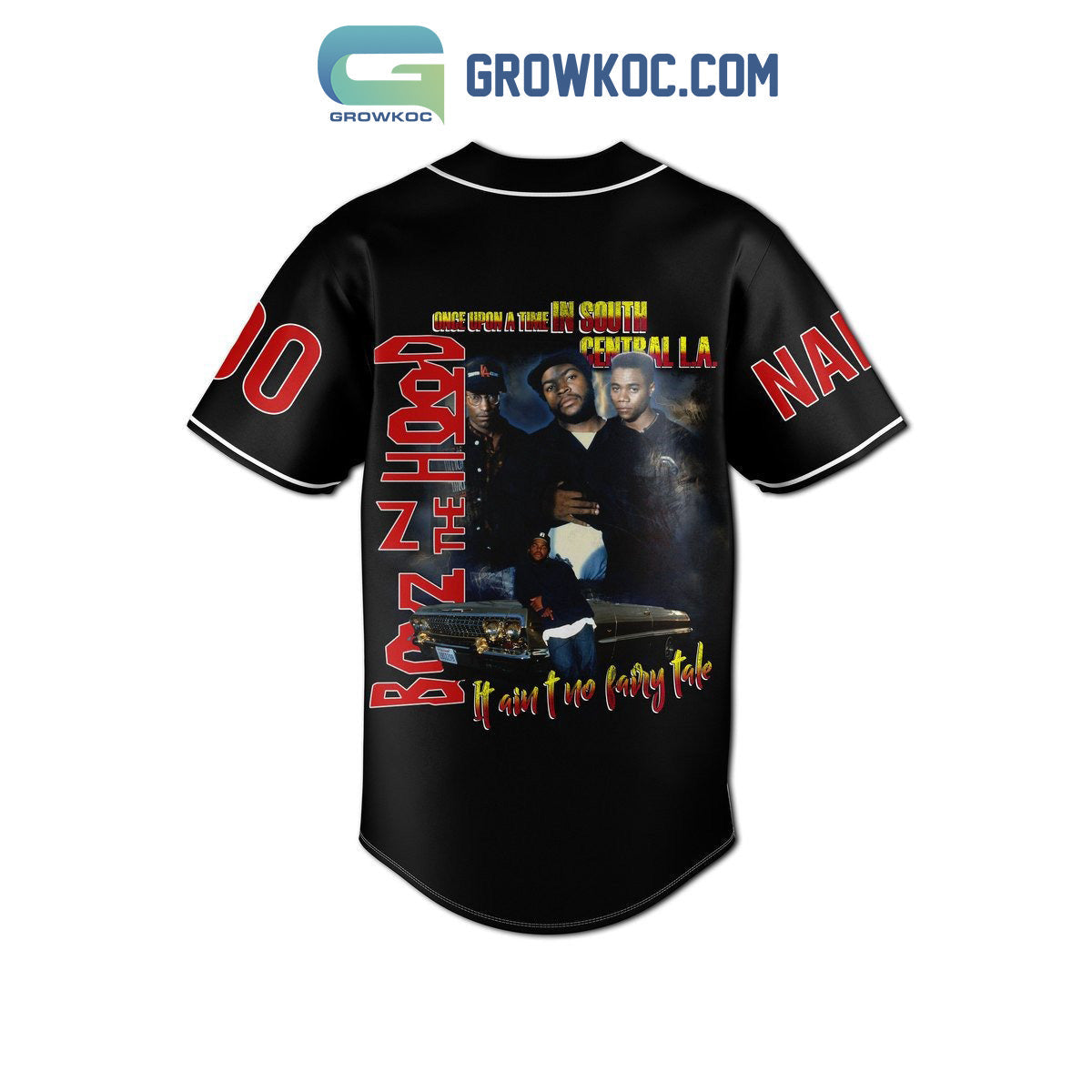 Property Of Boyz N The Hood Brotherhood We Got A Problem Here Personalized Baseball Jersey - T-Shirt, Sweatshirt, Hoodie