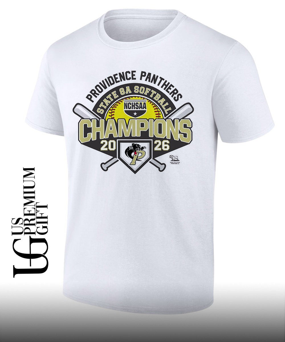 Providence Panthers NCHSAA 8A Softball State Champions 2026 shirt Unisex T-shirt, Sweatshirt, Hoodie, Long Sleeve Tee - T-Shirt, Sweatshirt, Hoodie