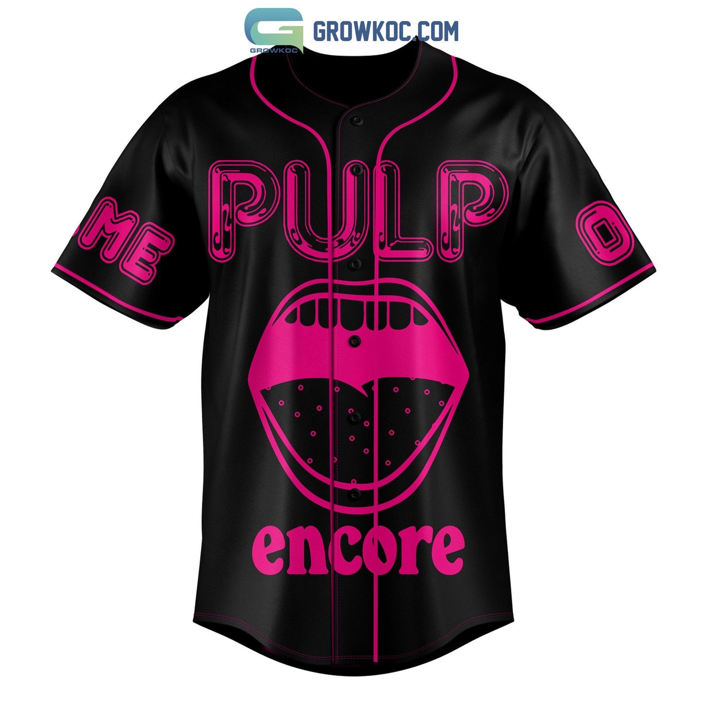 Pulp Encore This Is What We Do For An Encore Personalized Baseball Jersey Unisex T-shirt, Sweatshirt, Hoodie, Long Sleeve Tee - T-Shirt, Sweatshirt, Hoodie