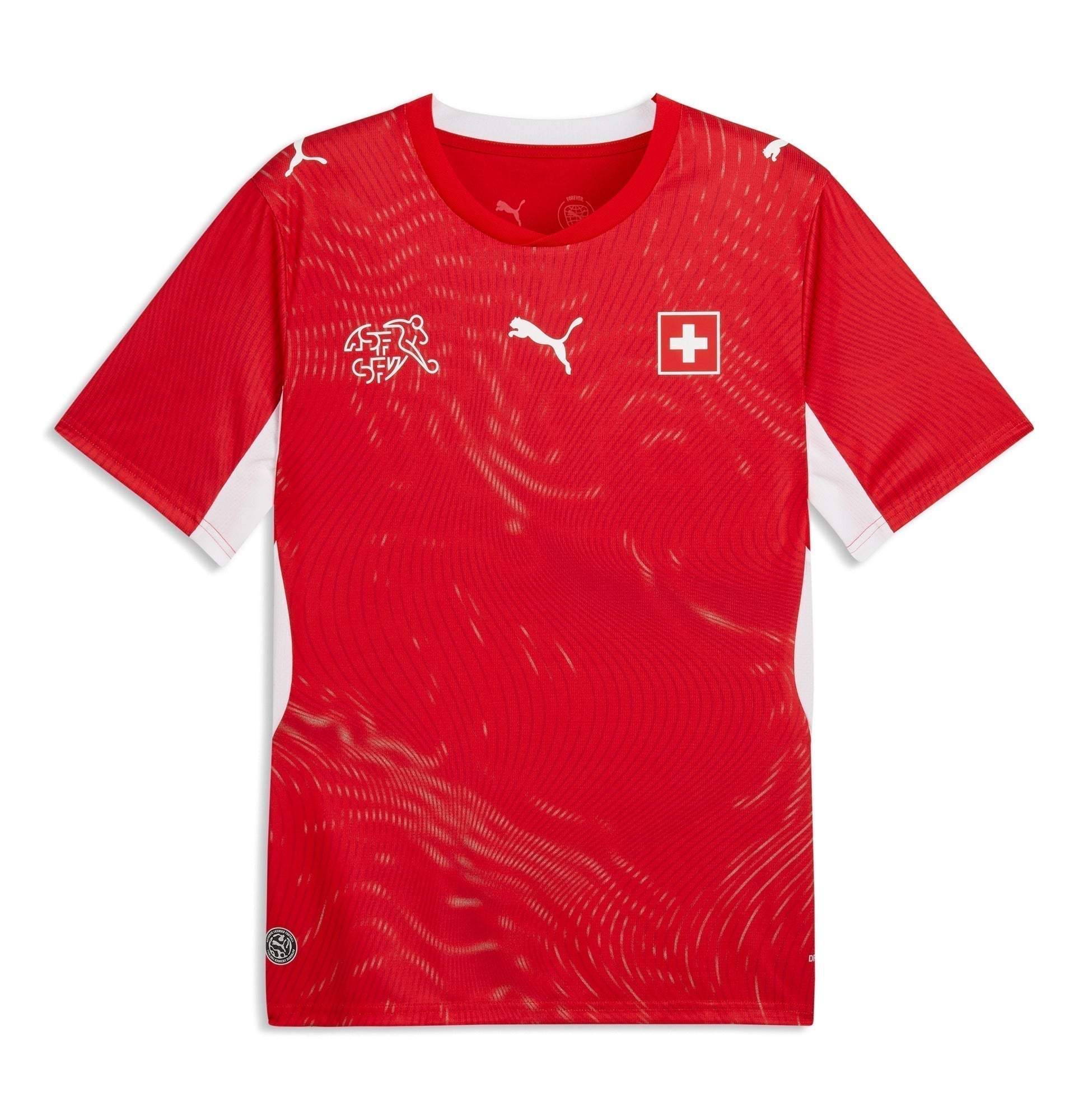 Puma Switzerland National Team 2026 Home Supporter Edition Jersey Red/White sports jersey product view 1