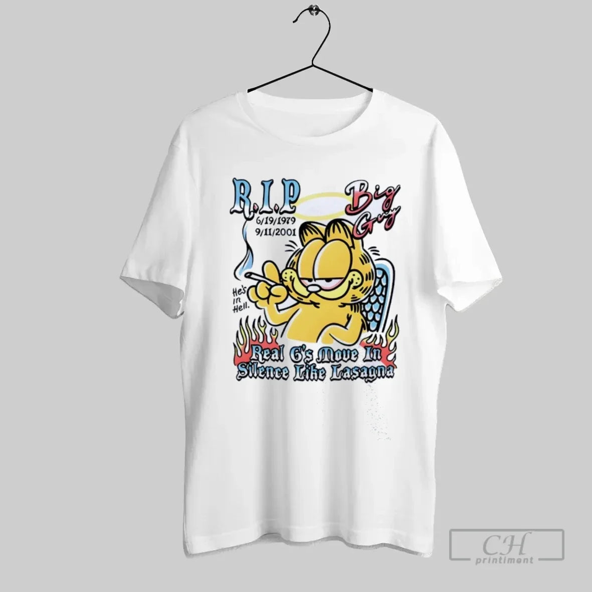 Rip Big Guy Real Gs Move Silence Like Lasagna T-Shirts, Hoodie, Sweatshirt - T-Shirt, Sweatshirt, Hoodie