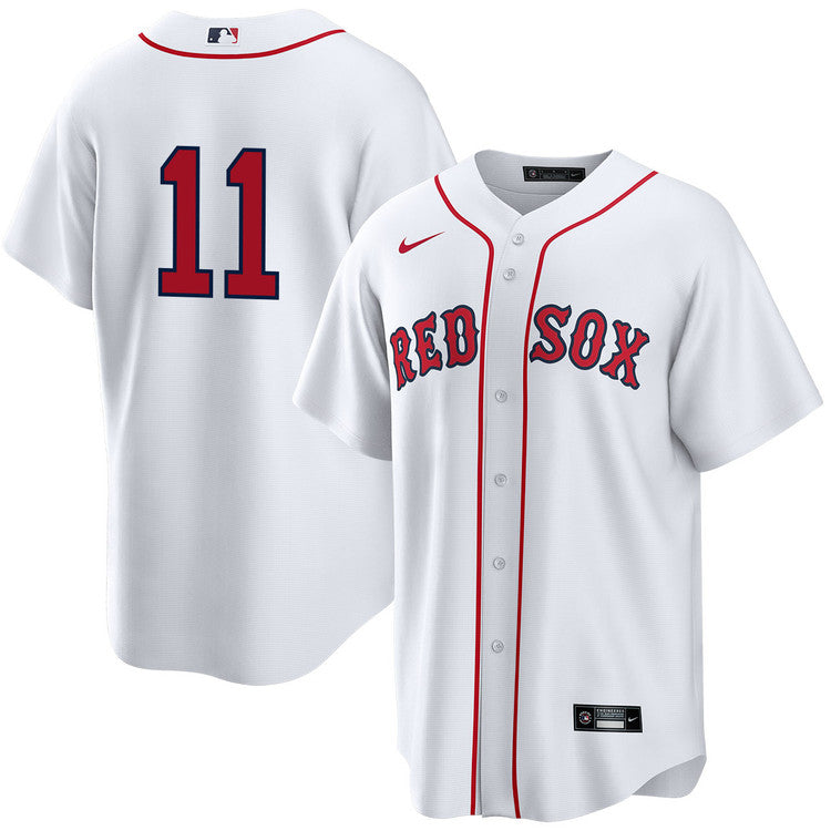 Rafael Devers Boston Red Sox Home Player Jersey White baseball jersey product view 1