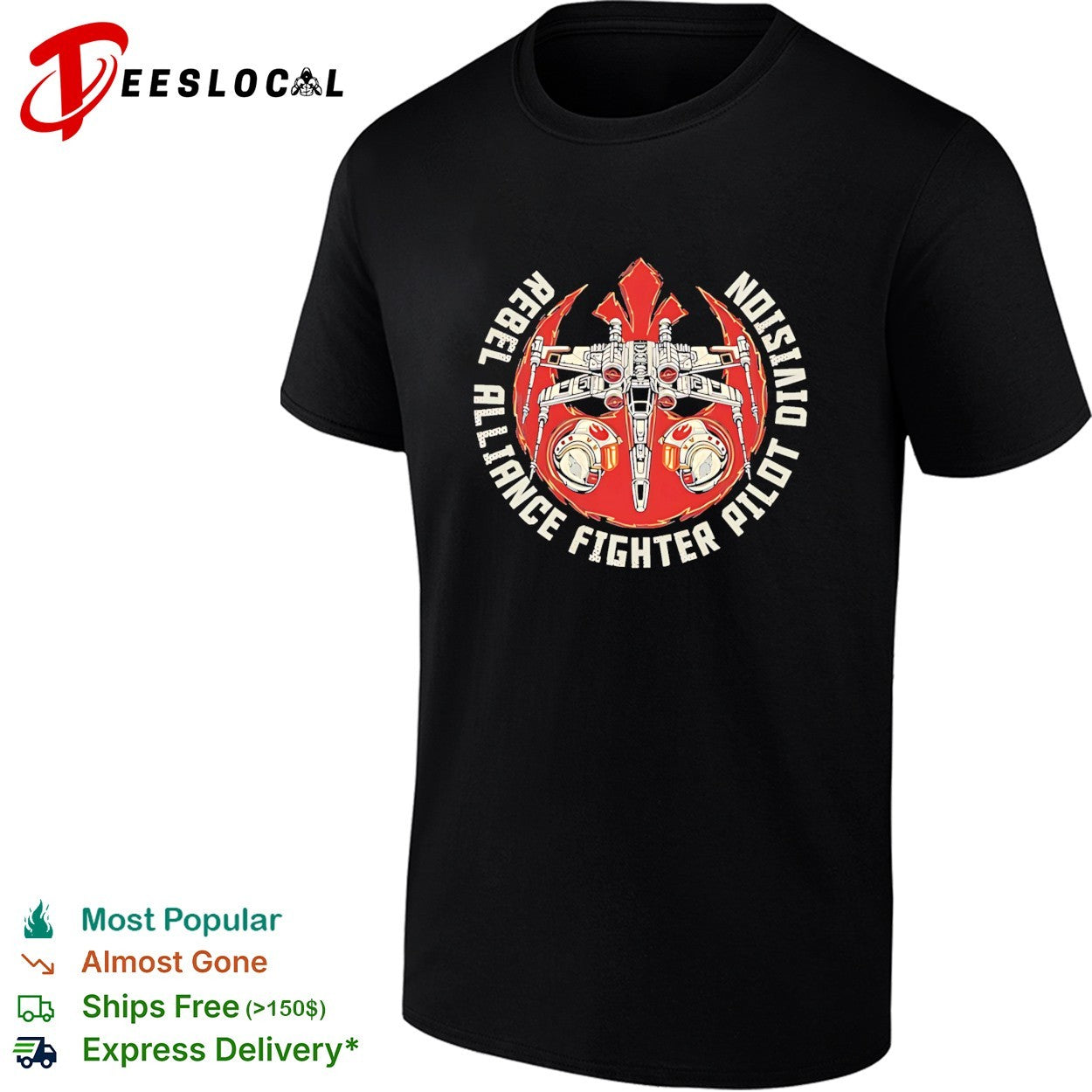 Rebel Alliance Fighter Pilot Division vintage shirt Unisex T-shirt, Sweatshirt, Hoodie, Long Sleeve Tee - T-Shirt, Sweatshirt, Hoodie