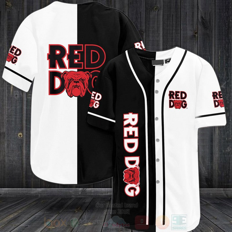 FASHION Red Dog Beer Baseball Jerseys Botton Shirt Unisex T-shirt, Sweatshirt, Hoodie, Long Sleeve Tee - T-Shirt, Sweatshirt, Hoodie