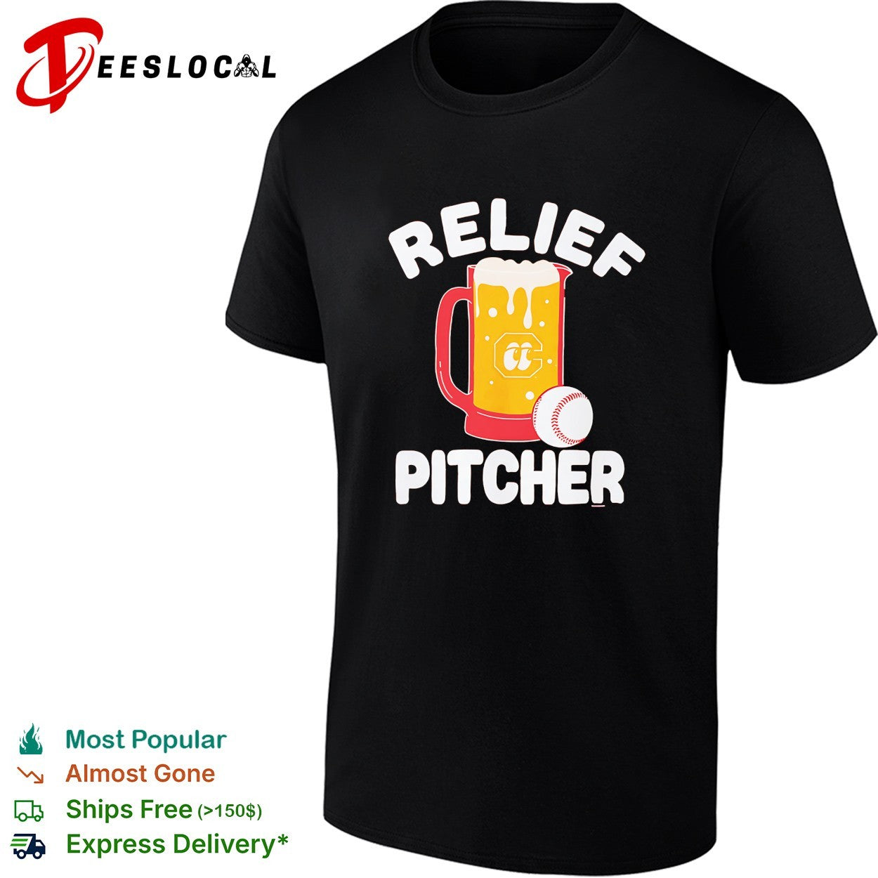 Relief Pitcher Chattanooga Lookouts Beer Night Baseball shirt Unisex T-shirt, Sweatshirt, Hoodie, Long Sleeve Tee - T-Shirt, Sweatshirt, Hoodie