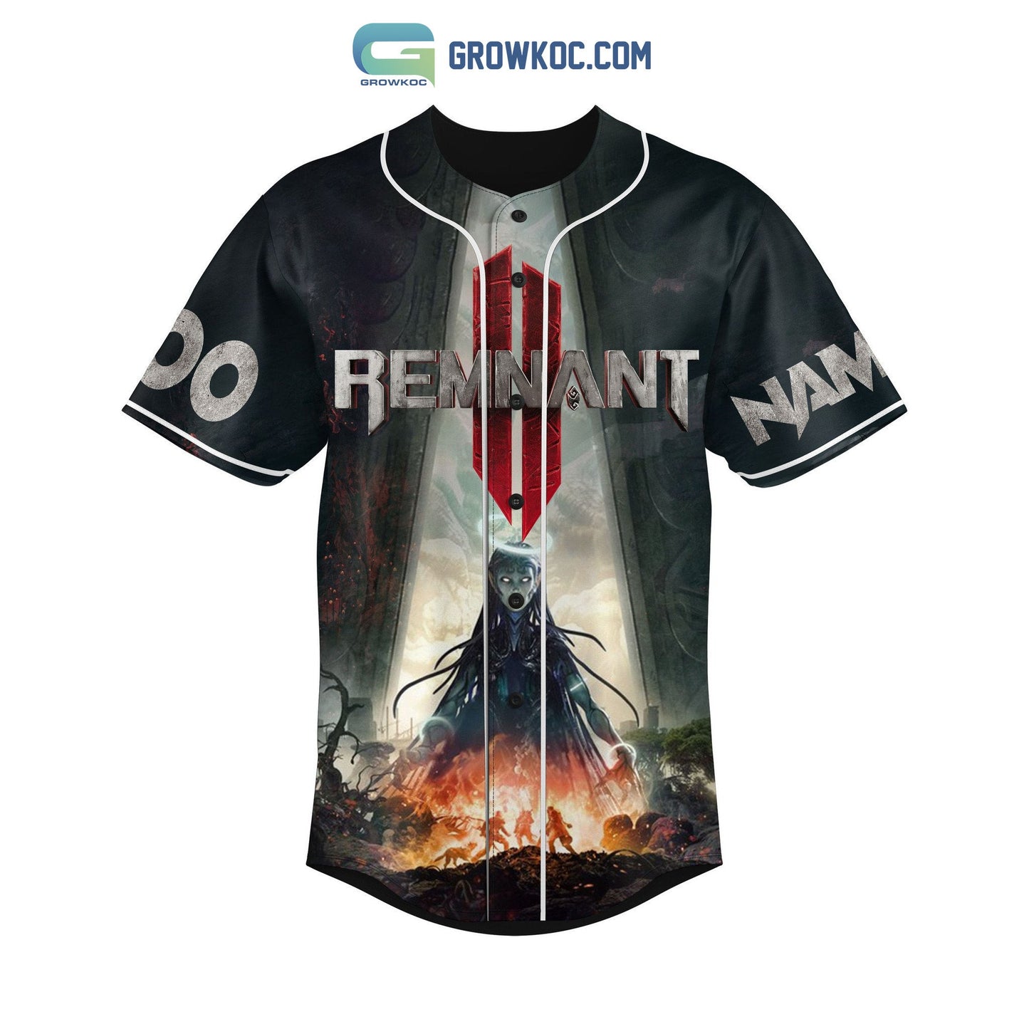 Remnant Game Personalized Baseball Jersey Unisex T-shirt, Sweatshirt, Hoodie, Long Sleeve Tee - T-Shirt, Sweatshirt, Hoodie