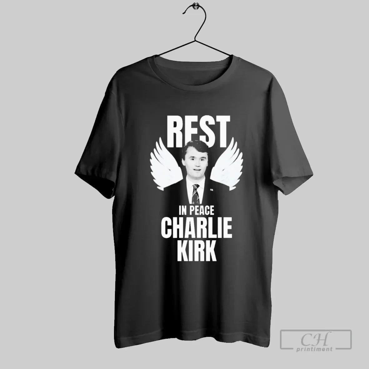 Rest Peace Charlie Kirk 1993 2025 Painting T-Shirts, Hoodie, Sweatshirt - T-Shirt, Sweatshirt, Hoodie