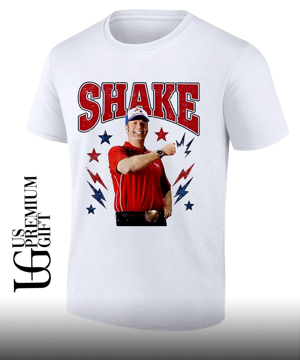 Ricky Bobby Talladega Nights Shake The 4 of July shirt Unisex T-shirt, Sweatshirt, Hoodie, Long Sleeve Tee - T-Shirt, Sweatshirt, Hoodie
