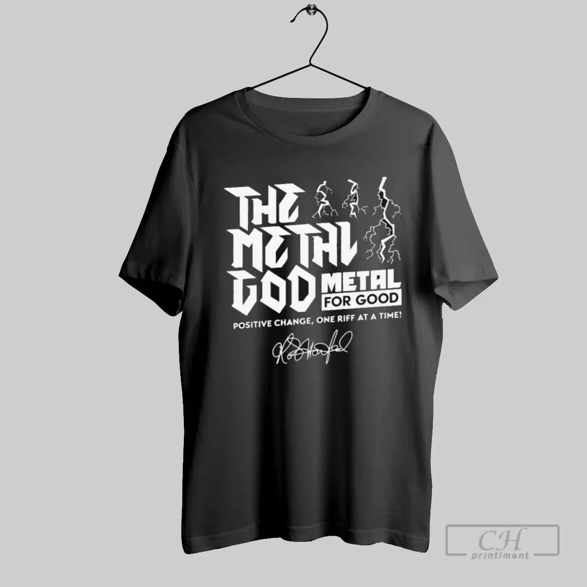 Rob Halford X Metal Good Positive Change One Riff Time T-Shirts, Hoodie, Sweatshirt - T-Shirt, Sweatshirt, Hoodie