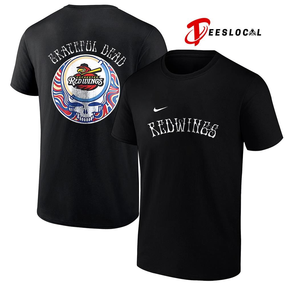 Rochester Red Wings x Grateful Dead Triple A logo shirt Unisex T-shirt, Sweatshirt, Hoodie, Long Sleeve Tee - T-Shirt, Sweatshirt, Hoodie