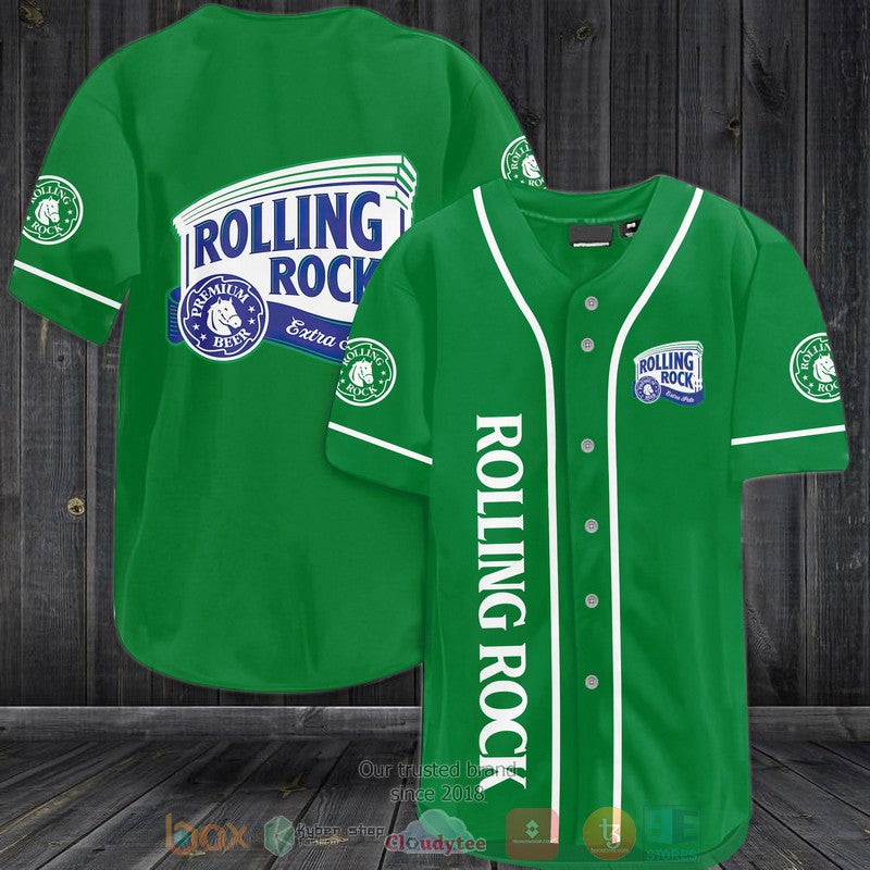 Rolling Rock Extra Pale green Baseball shirt Unisex T-shirt, Sweatshirt, Hoodie, Long Sleeve Tee - T-Shirt, Sweatshirt, Hoodie