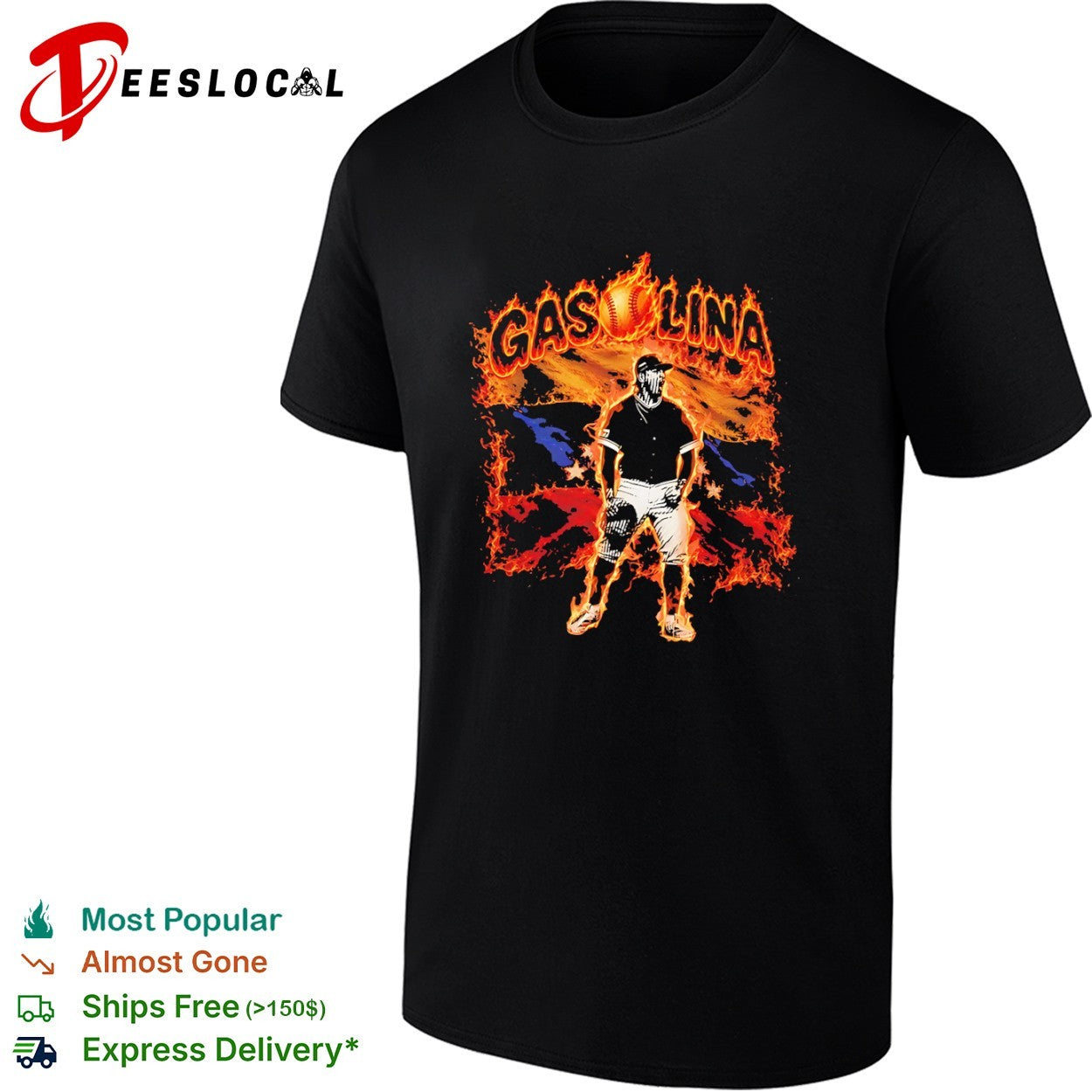 Ronald Acuna Jr Venezuela Gasolina National Baseball shirt Unisex T-shirt, Sweatshirt, Hoodie, Long Sleeve Tee - T-Shirt, Sweatshirt, Hoodie