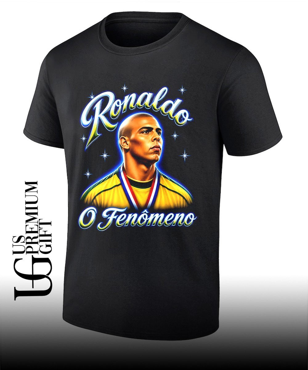 Ronaldo Brazil Football Legend O Fenmeno shirt Unisex T-shirt, Sweatshirt, Hoodie, Long Sleeve Tee - T-Shirt, Sweatshirt, Hoodie