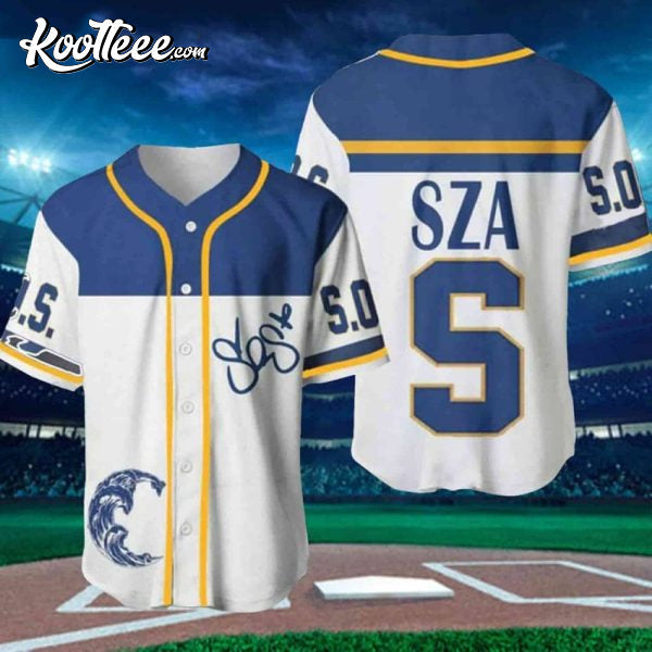 SZA SOS New Album Merch Baseball Jersey Unisex T-shirt, Sweatshirt, Hoodie, Long Sleeve Tee - T-Shirt, Sweatshirt, Hoodie