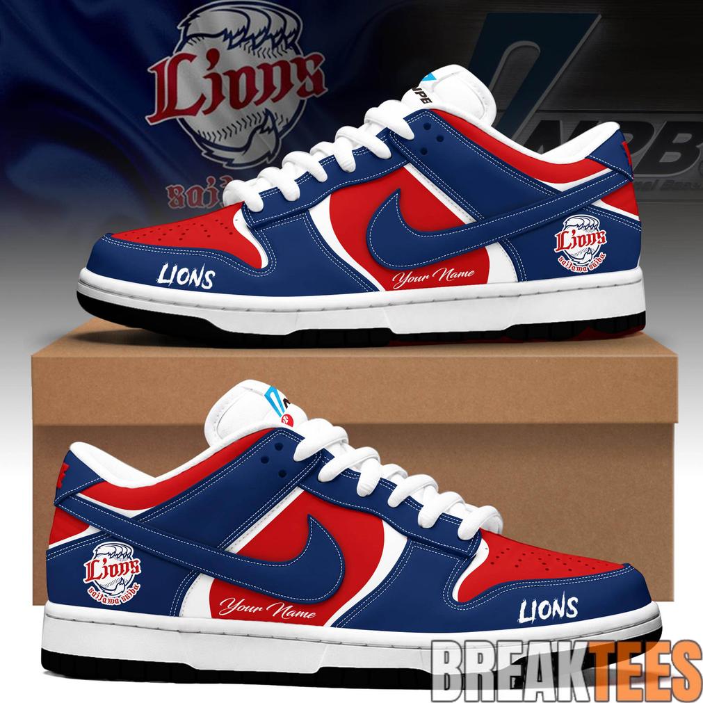 Saitama Seibu Lions Custom Dunk Low Sneakers Unisex T-shirt, Sweatshirt, Hoodie, Long Sleeve Tee - T-Shirt, Sweatshirt, Hoodie