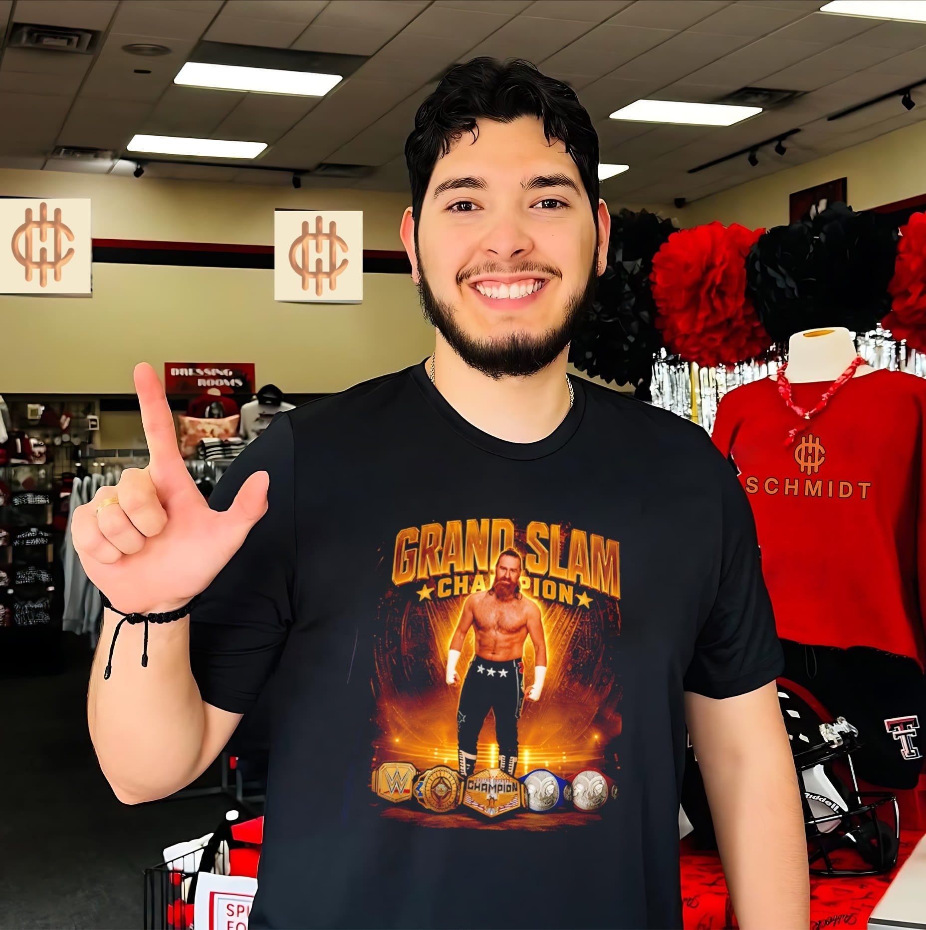 Sami Zayn Grand Slam Champion Shirt Unisex T-shirt, Sweatshirt, Hoodie, Long Sleeve Tee - T-Shirt, Sweatshirt, Hoodie