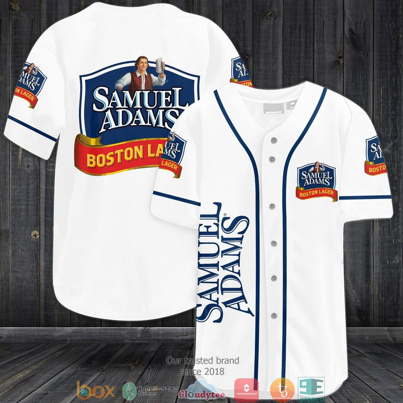 BEST Samuel Adams Baseball Jersey Unisex T-shirt, Sweatshirt, Hoodie, Long Sleeve Tee - T-Shirt, Sweatshirt, Hoodie