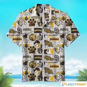San Diego Padres Logo MLB Hawaiian Shirt - Padres Hawaiian Shirt Unisex T-shirt, Sweatshirt, Hoodie, Long Sleeve Tee - T-Shirt, Sweatshirt, Hoodie