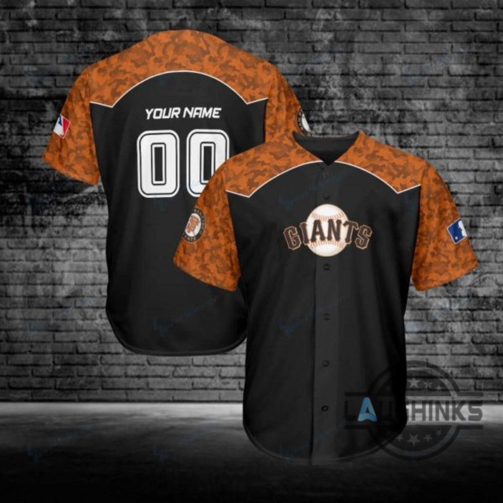 San Francisco Giants Jersey Sf Giants Personalized Baseball Jersey Shirts Custom Name Number Giants Alternate Replica Team All Over Printed Baseball Uniform NEW - T-Shirt, Sweatshirt, Hoodie