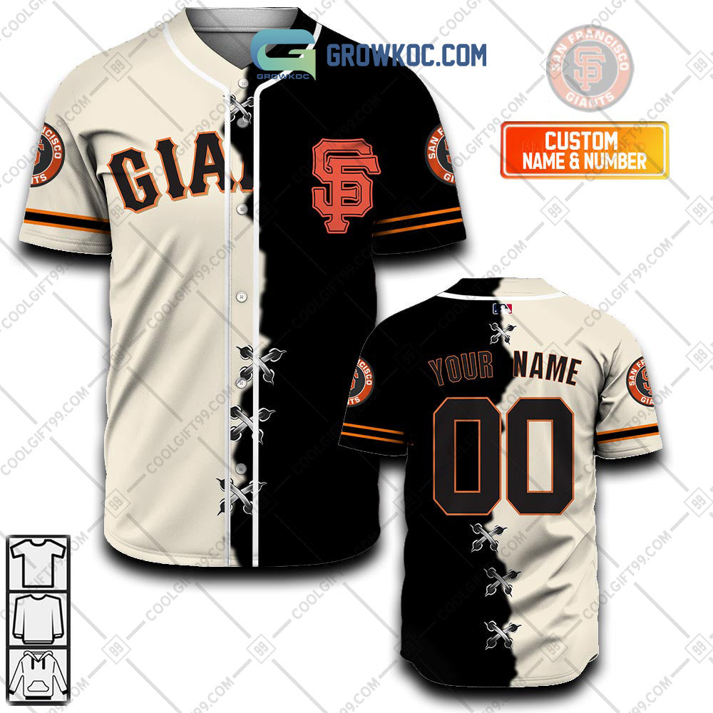 San Francisco Giants MLB Personalized Mix Baseball Jersey Unisex T-shirt, Sweatshirt, Hoodie, Long Sleeve Tee - T-Shirt, Sweatshirt, Hoodie