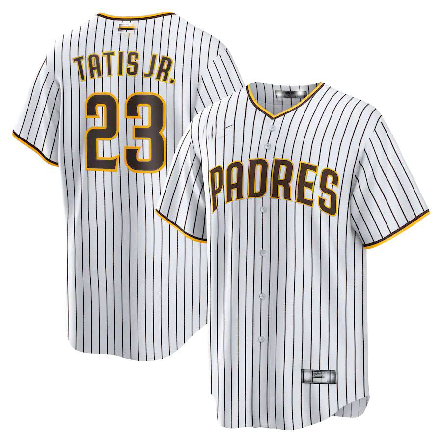 San Diego Padres #23 Fernando Tatis Jr. White Alternate Replica Player Jersey Baseball Jerseys baseball jersey product view 1
