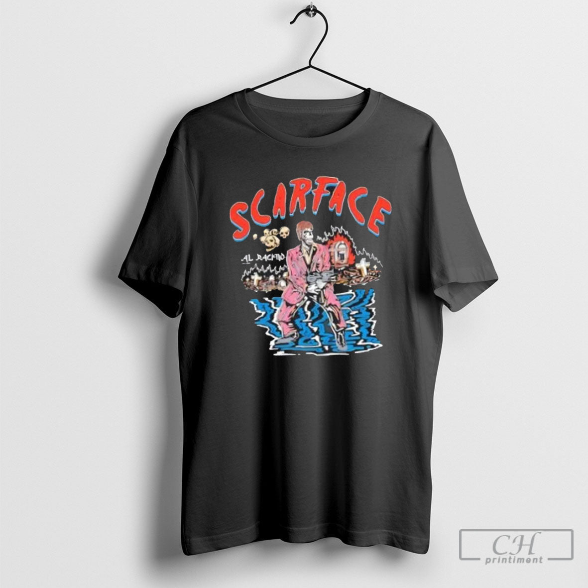 Scarface Al Pacino Skeleton T-Shirts, Hoodie, Sweatshirt - T-Shirt, Sweatshirt, Hoodie