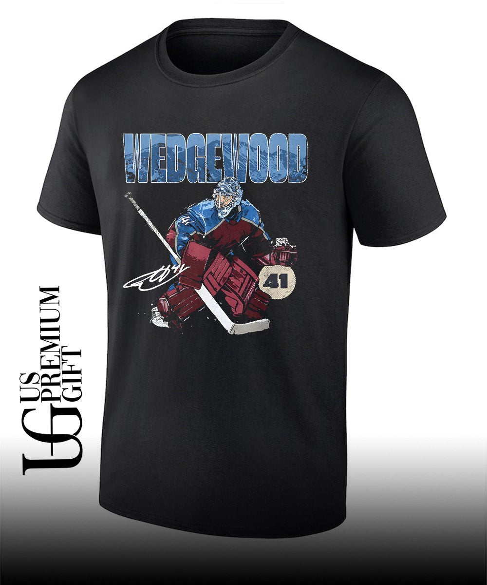 Scott Wedgewood Colorado Avalanche NHL graphic shirt Unisex T-shirt, Sweatshirt, Hoodie, Long Sleeve Tee - T-Shirt, Sweatshirt, Hoodie