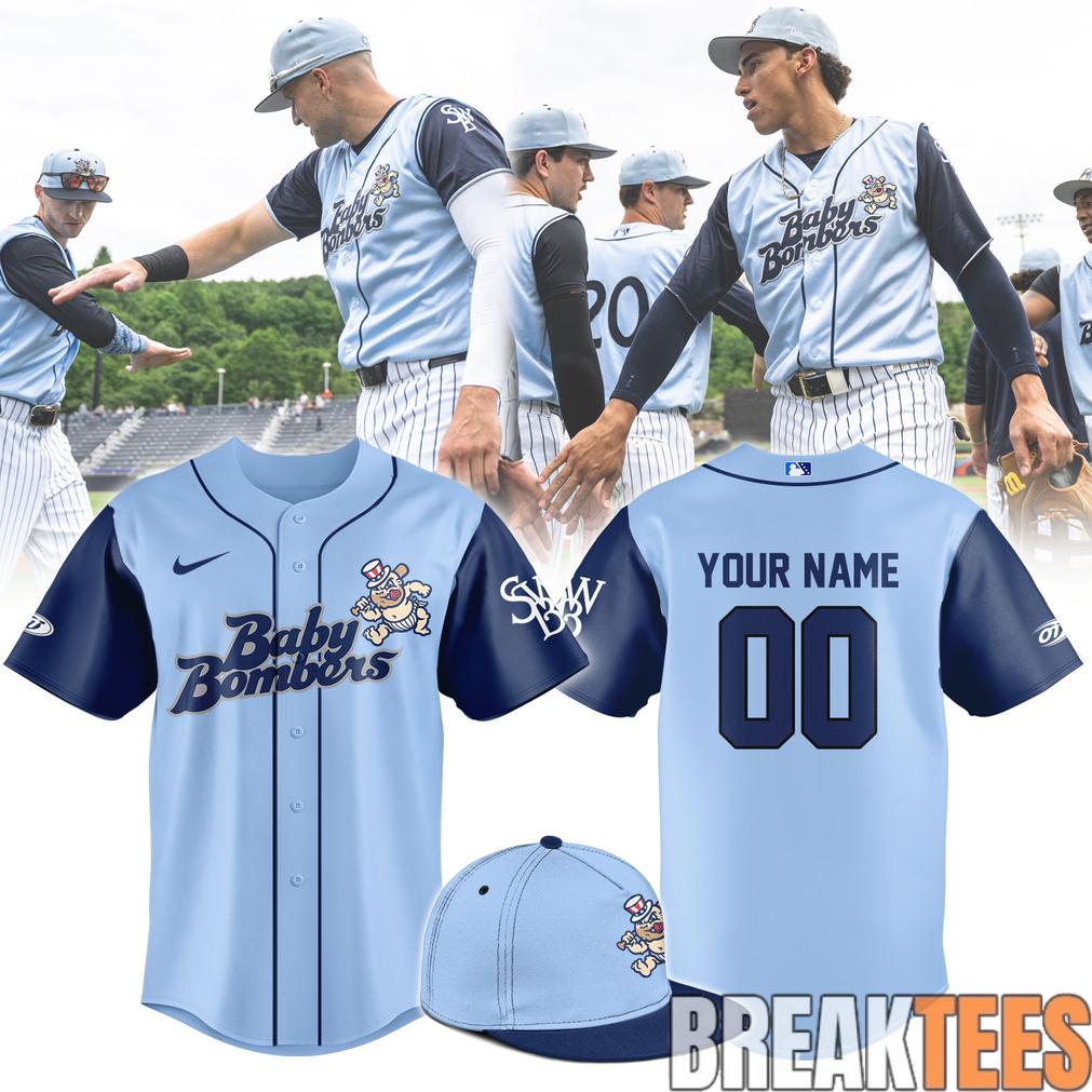 ScrantonWilkes-Barre RailRiders Baby Bombers Limited Edition Jersey Unisex T-shirt, Sweatshirt, Hoodie, Long Sleeve Tee - T-Shirt, Sweatshirt, Hoodie
