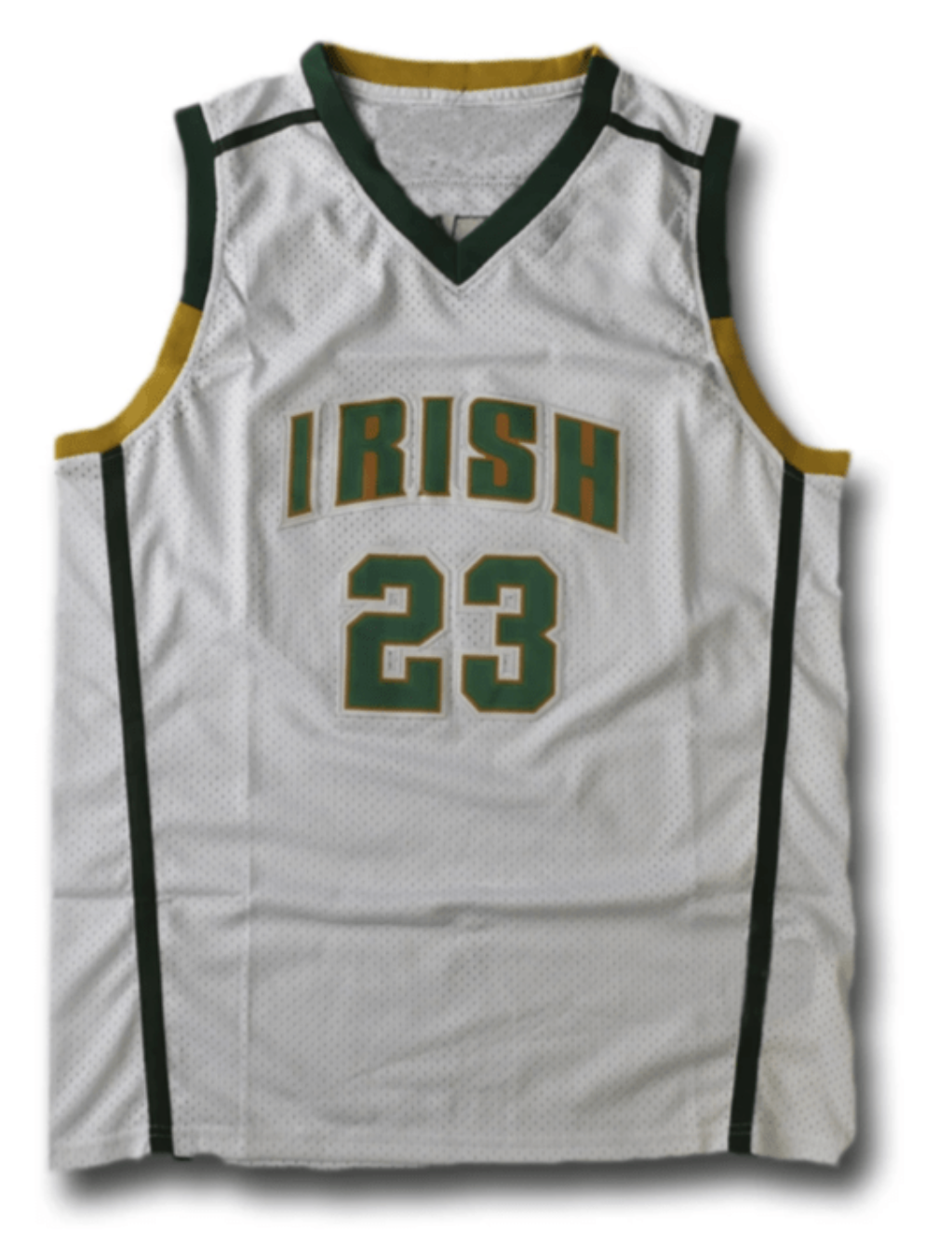LeBron James #23 St. Vincent-St. Mary High School Jersey (White) sports jersey product view 1