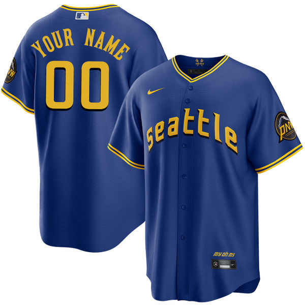 Seattle Mariners City Connect Jerseys baseball jersey product view 1