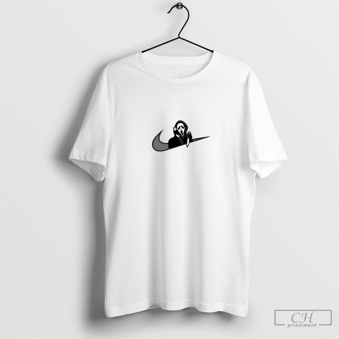 Selected Ghost Face Swoosh T-Shirts, Hoodie, Sweatshirt - T-Shirt, Sweatshirt, Hoodie