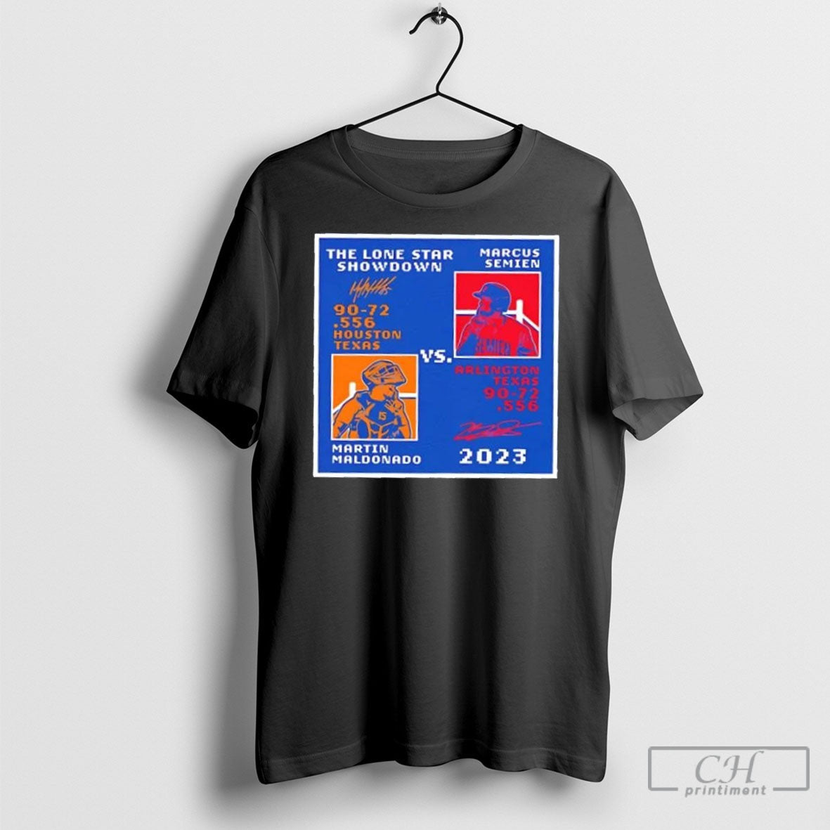 Semien Maldolado Lone Star Showdown Signatures T-Shirts, Hoodie, Sweatshirt - T-Shirt, Sweatshirt, Hoodie