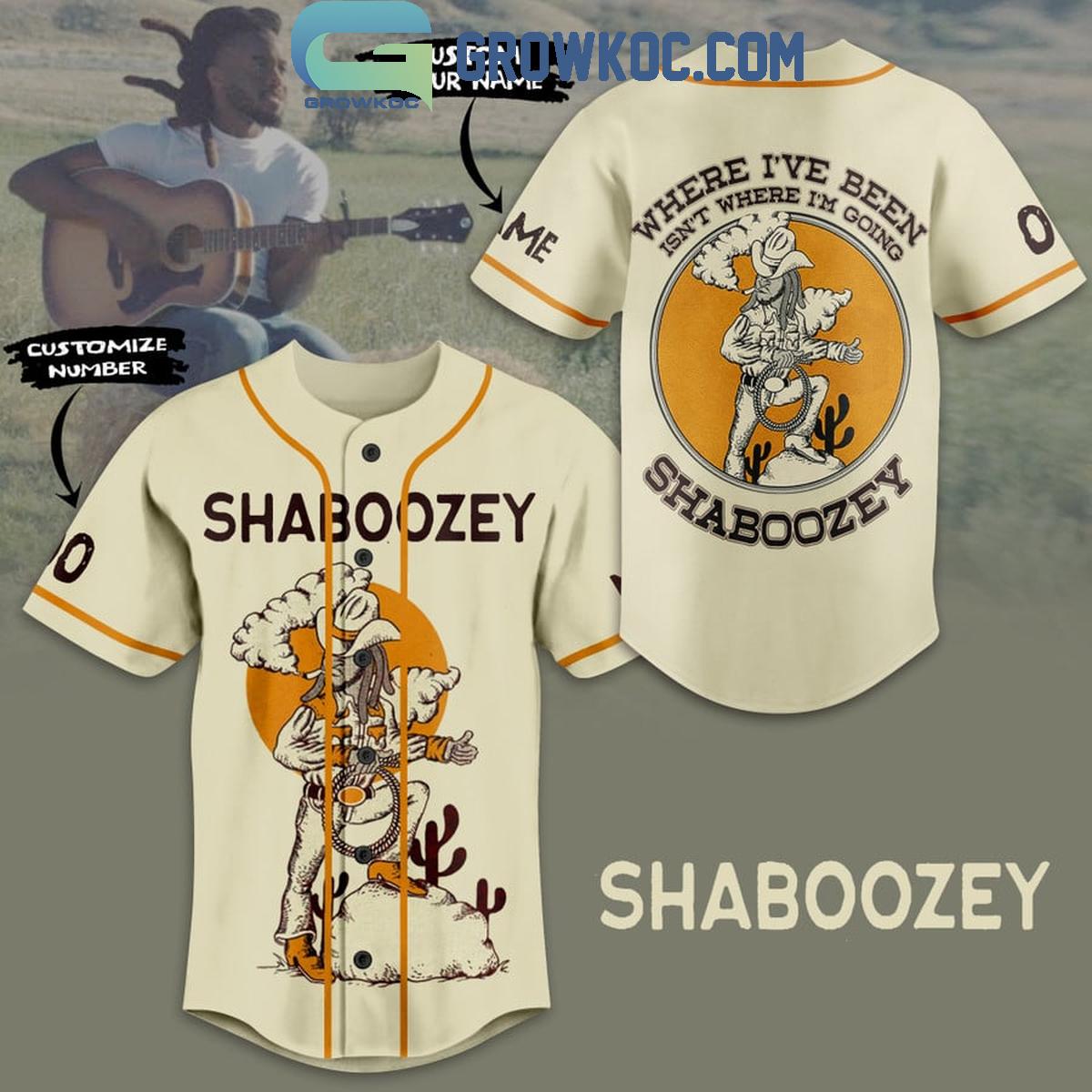 Shaboozey Where Ive Been Isnt Where Im Going Personalized Baseball Jersey Unisex T-shirt, Sweatshirt, Hoodie, Long Sleeve Tee - T-Shirt, Sweatshirt, Hoodie