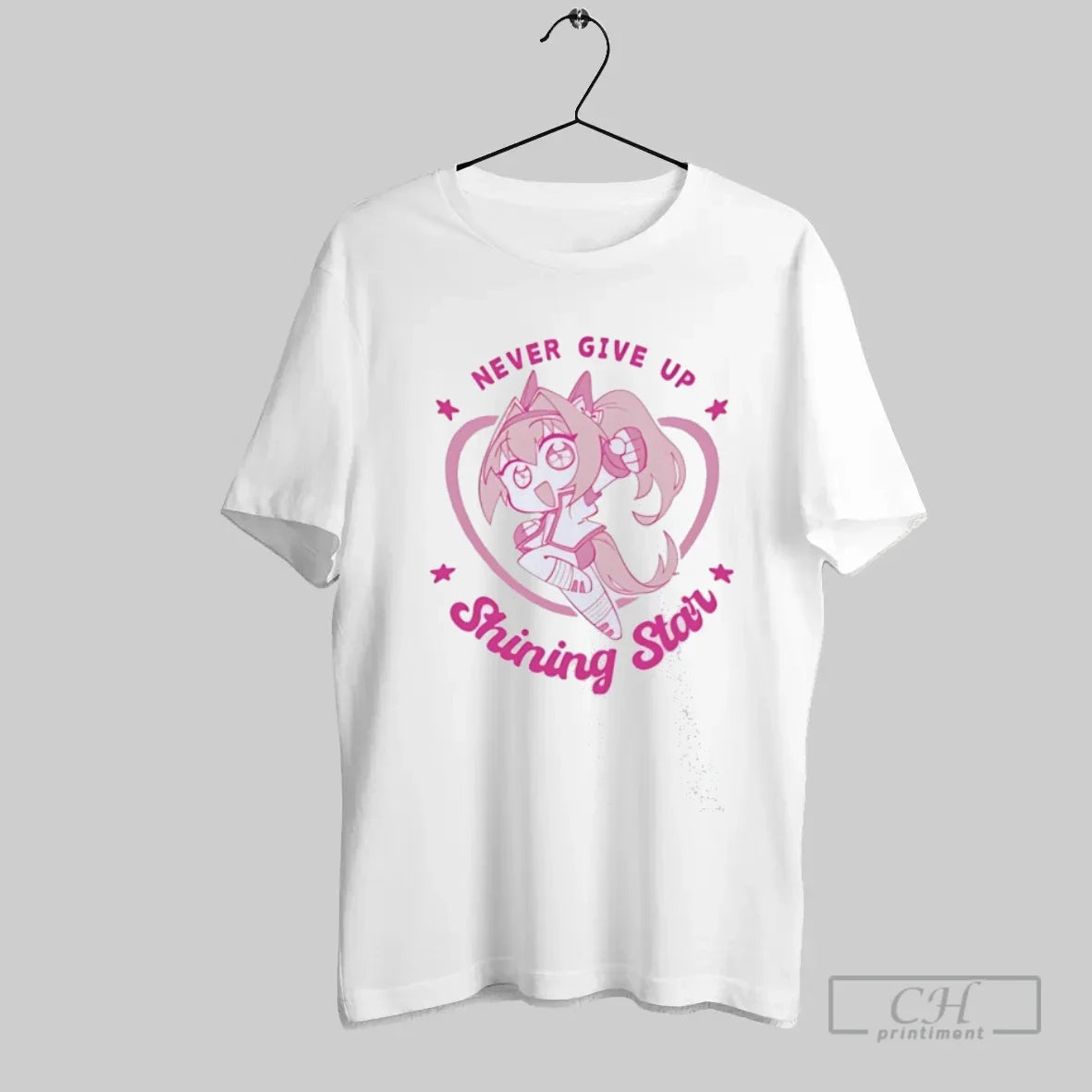 Shining Star Never Give Up T-Shirts, Hoodie, Sweatshirt - T-Shirt, Sweatshirt, Hoodie