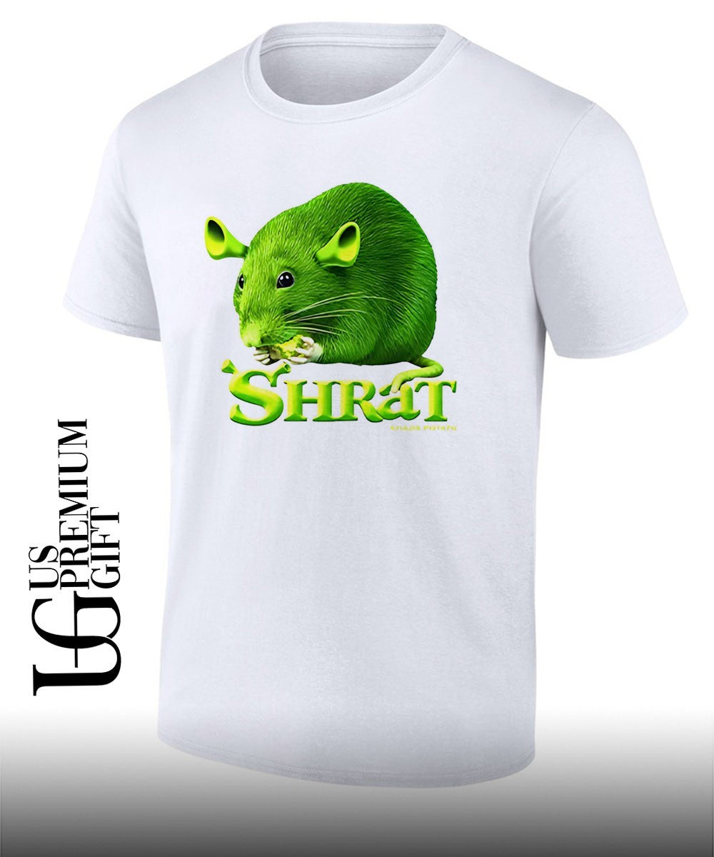 Shrat Rat Shrek meme T-shirt Unisex T-shirt, Sweatshirt, Hoodie, Long Sleeve Tee - T-Shirt, Sweatshirt, Hoodie