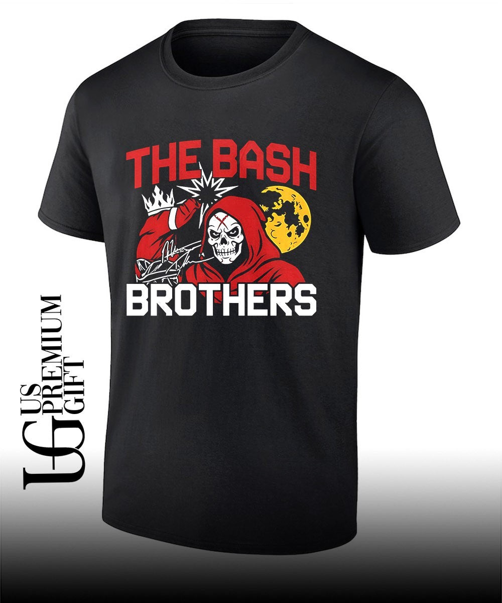 Skeleton Mexican Wrestling The Bash Brothers signature shirt Unisex T-shirt, Sweatshirt, Hoodie, Long Sleeve Tee - T-Shirt, Sweatshirt, Hoodie