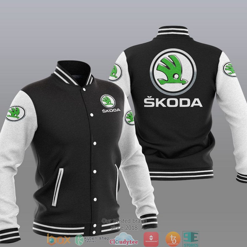 Skoda Car brand Baseball Jacket Unisex T-shirt, Sweatshirt, Hoodie, Long Sleeve Tee - T-Shirt, Sweatshirt, Hoodie