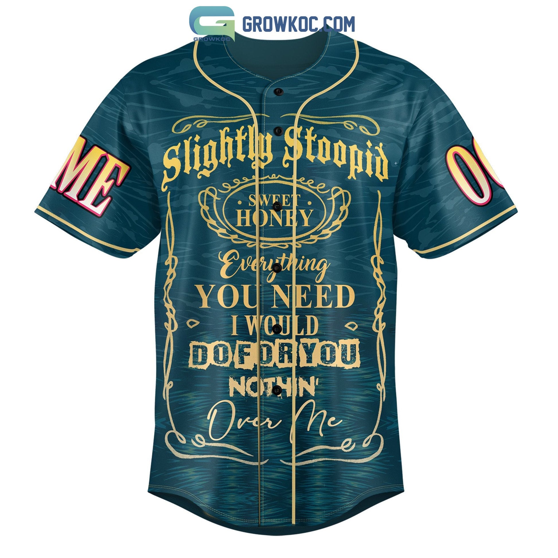 Slightly Stoopid All I Need Is Something To Keep Me Movin On Personalized Baseball Jersey Unisex T-shirt, Sweatshirt, Hoodie, Long Sleeve Tee - T-Shirt, Sweatshirt, Hoodie