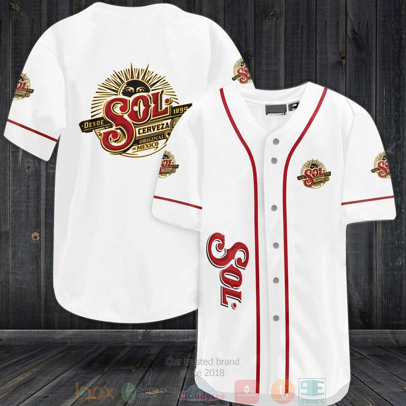Sol Cervez Baseball shirt Unisex T-shirt, Sweatshirt, Hoodie, Long Sleeve Tee - T-Shirt, Sweatshirt, Hoodie