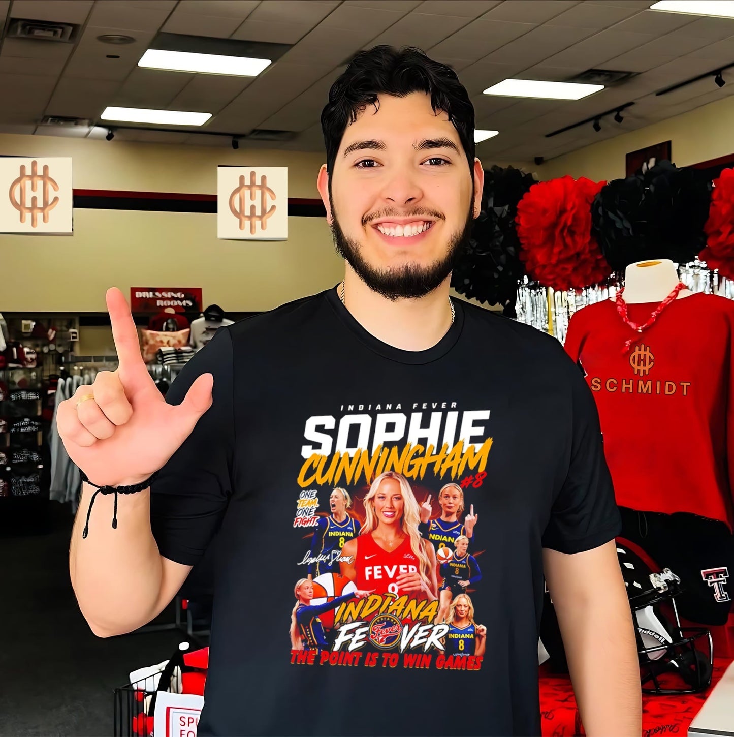 Sophie Cunningham Indiana Fever The Point Is to Win Games shirt (2) Unisex T-shirt, Sweatshirt, Hoodie, Long Sleeve Tee - T-Shirt, Sweatshirt, Hoodie