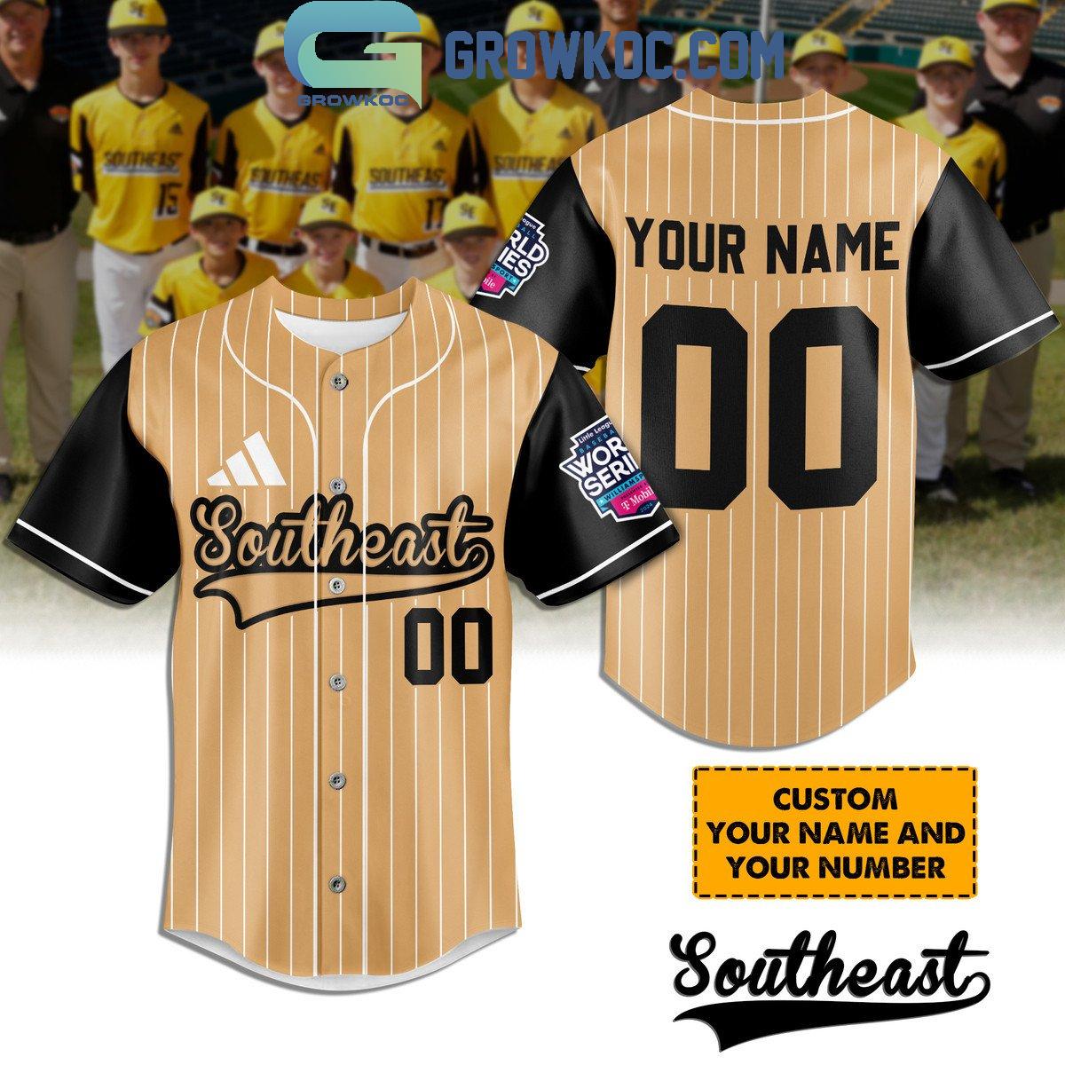 Southeast Little League World Series Personalized Baseball Jersey Unisex T-shirt, Sweatshirt, Hoodie, Long Sleeve Tee - T-Shirt, Sweatshirt, Hoodie