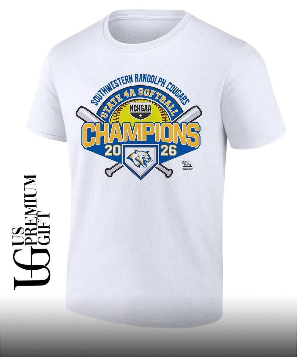 Southwestern Randolph Cougars NCHSAA 4A Softball State Champions 2026 shirt Unisex T-shirt, Sweatshirt, Hoodie, Long Sleeve Tee - T-Shirt, Sweatshirt, Hoodie