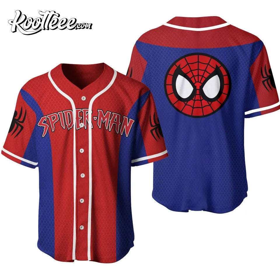 Spiderman Gift For Fan Baseball Jersey Unisex T-shirt, Sweatshirt, Hoodie, Long Sleeve Tee - T-Shirt, Sweatshirt, Hoodie