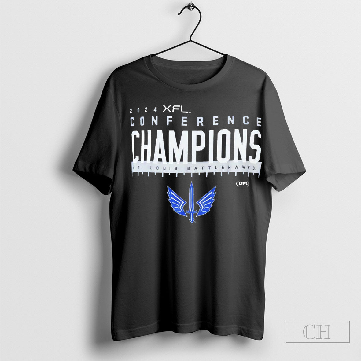 St Louis Battlehawks Conference Champions 2024 T-Shirts, Hoodie, Sweatshirt - T-Shirt, Sweatshirt, Hoodie