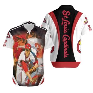 St Louis Cardinals 1980 Legend Players Oil Paint Hawaiian Shirt, St Louis Cardinals Hawaiian Shirt - T-Shirt, Sweatshirt, Hoodie